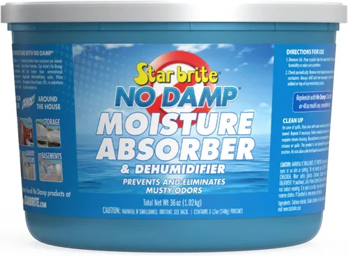 Vista 6 de STAR BRITE - Absorbedor de humedad y deshumidificador sin humedad – Simple, portátil, control de humedad para barcos, caravanas, casas de temporada