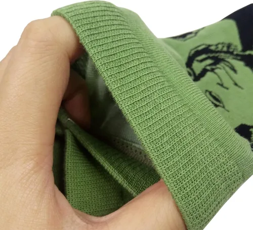 Vista 6 de HSELL Divertidos calcetines de vestir para hombre con diseños divertidos de algodón, Presidentes 6 Pares