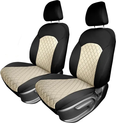 Vista 8 de FH Group Fundas de asiento de automóvil de ajuste personalizado específicamente hechas para Kia Forte 2019-2022, fundas de asiento de automóvil