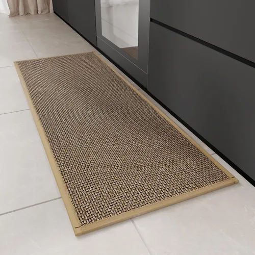 Vista 30 de Hargiis Alfombra de cocina de goma antideslizante, lavable, absorbente para piso, lavable a máquina, para frente del fregadero, puerta, lavandería