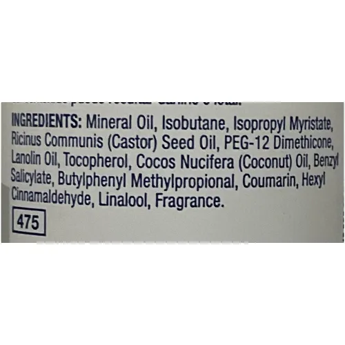 Vista 4 de Isoplus Spray de brillo de aceite de ricino negro con aceite de coco, 9 onzas.