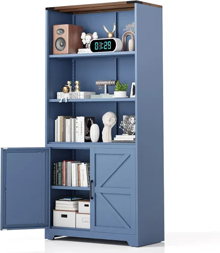 Vista 16 de VINGLI Armario de Pared para Garaje con Puertas con Cerradura y Estante Ajustable, Gabinete de Pared de Metal, Gabinete de Almacenamiento Superior
