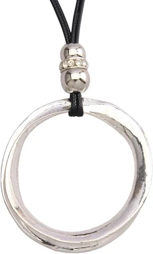 Vista 8 de Collares bohemios para mujer, colgante largo de madera, collar vintage, collar de cadena de suéter, joyería hecha a mano Collar de cuentas