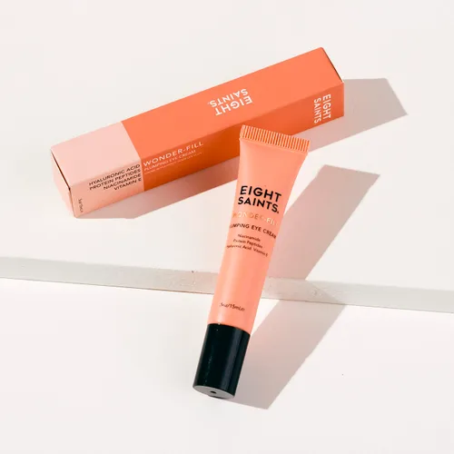 Vista 2 de Eight Saints Crema para contorno de ojos Wonder-fill, crema natural y orgánica antienvejecimiento para rellenar la piel, reduce arrugas, líneas