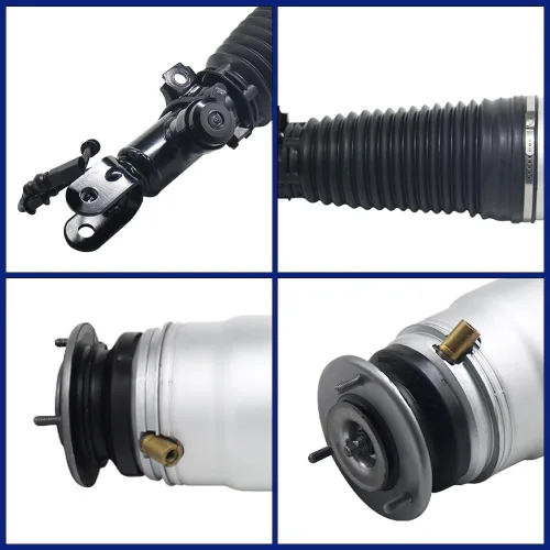 Vista 3 de Kit de reparación de suspensión neumática compatible con Hyundai Equus para Genesis 2009-2016 choque de aire izquierdo delantero derecho