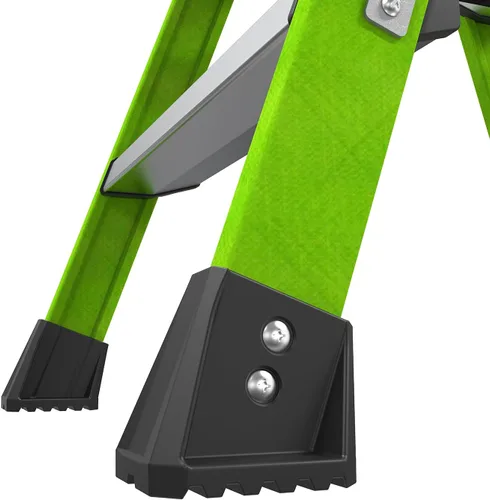Vista 7 de Little Giant Ladders Sure Step Taburete de fibra de vidrio de 3 escalones, tipo IAA, capacidad de peso de 375 libras, certificado ANSI, extra