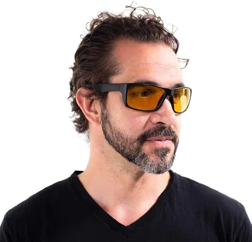Vista 2 de VITENZI gafas de sol de conducción visión nocturna gafas de sol envolventes alrededor de deportes Palermo