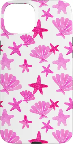 Vista 9 de Coastal Granddaughter Preppy Shells Starfish Ocean Nautical Case for iPhone 17