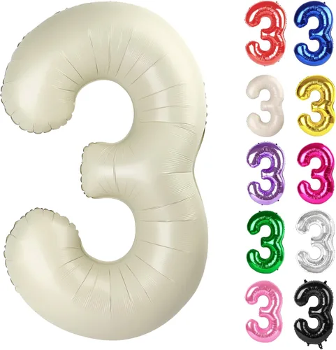 Vista 173 de Globo negro del número 0 de 40 pulgadas – globo número 0, decoraciones