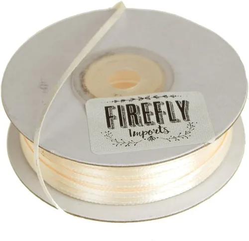 Vista 56 de HOMEFORD Cinta de satén de doble cara para envolver regalos, 1/8 pulgadas, 100 yardas, oro antiguo
