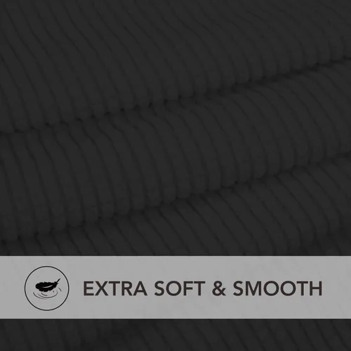 Vista 5 de PureFit Funda elástica para sofá biplaza, funda de sofá suave y antideslizante de jacquard de elastano, protector de muebles lavable con espuma