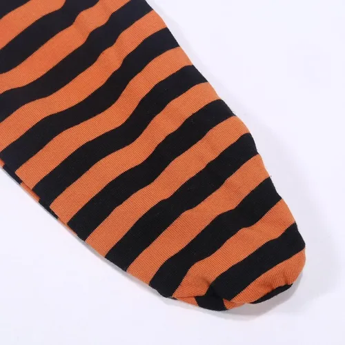 Vista 5 de Calabaza bebé unisex para niños pequeños y bebés, para Halloween Negro