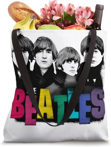 Vista 4 de The Beatles Bolsa de mano audaz y colorida