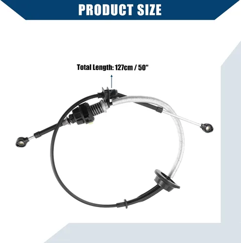 Vista 7 de 4L3Z-7E395-BA/Cable de cambio de engranajes de transmisión automática para Ford F150 2004 / Cable de palanca de control automático WO/Flow Thru