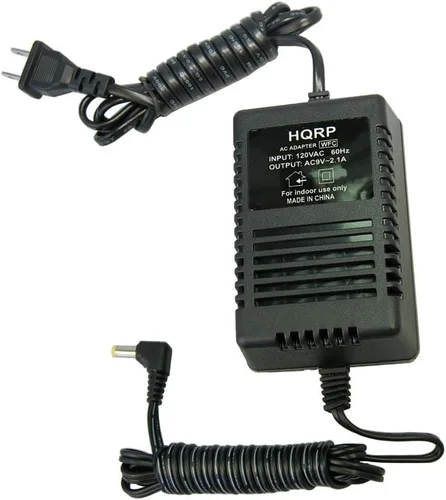 Vista 2 de HQRP Adaptador de CA compatible con Rocktron 006-1101 Replifex, Xpression, Blue Thunder, MIDI Mate, All Access, Banshee, Banshee 2, Hush Super C