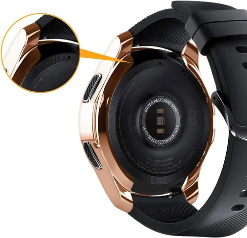 Vista 7 de [Paquete de 6] Funda protectora compatible con Samsung Galaxy Watch de 1.812 pulgadas y Gear S3 Frontier
