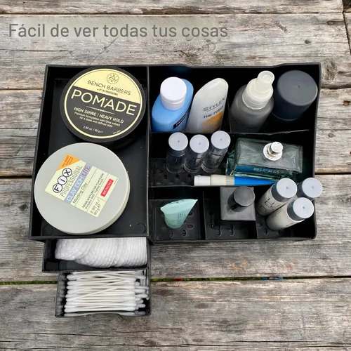 Vista 5 de Despejado diseños Maquillaje Organizador con cajones