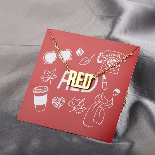 Vista 9 de PENQI Collar inspirado en el cantante con álbum de tarjetas, regalo para fanáticos de la música, regalo para cantantes, canciones, joyería musical