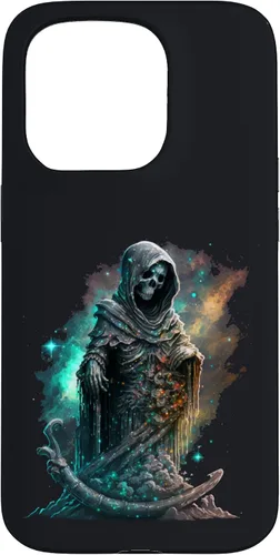 Vista 14 de Santa Muerte - Carcasa para iPhone 17, diseño de folklore mexicano