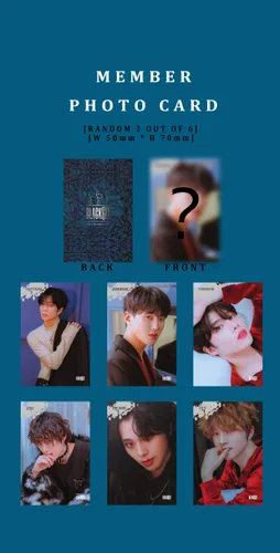 Vista 3 de Stone Music BLACK6IX - Nice to Meet You (2nd Mini Album) Album