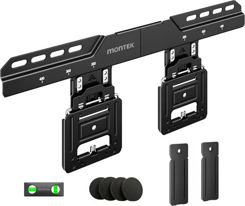 Vista 11 de monTEK Soporte de pared para TV ultra delgado de 0.35 pulgadas