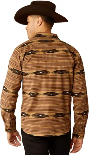 Vista 2 de ARIAT Camisa Hobar Retro Fit para hombre