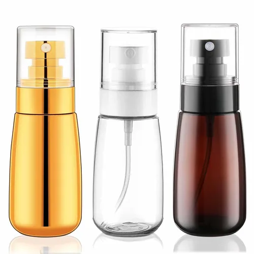 Vista 9 de Cosywell Botella de spray de viaje aprobada por la TSA de 2oz 60ml, paquete de 3, a prueba de fugas, nebulización fina, botella de spray de plástico