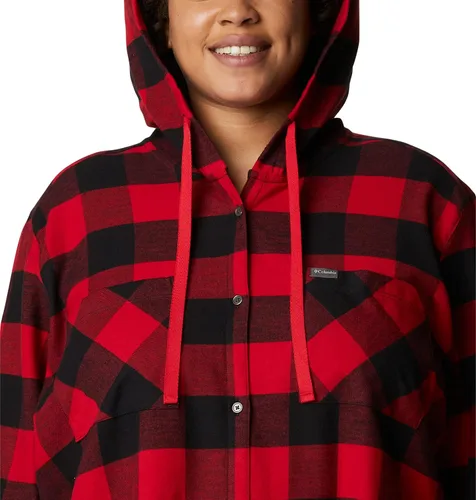 Vista 9 de Columbia Camisa LS con capucha Anytime Stretch para mujer
