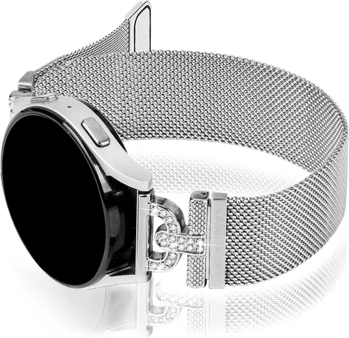 Vista 8 de JOYOZY Bandas magnéticas compatibles con Samsung Galaxy Watch 7/FE/5/6/4 de 40 mm/44 mm/Galaxy Watch 5 Pro de 45 mm/Galaxy Watch 4/6 Classic de 42