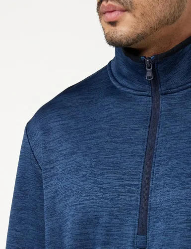 Vista 6 de Under Armour Remera para hombre, con media cremallera, de material Armour Fleece