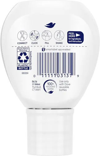 Vista 2 de Dove Concentrate Refill Daily Moisture - Recarga de 4 fl oz (hace 16 fl oz), 4