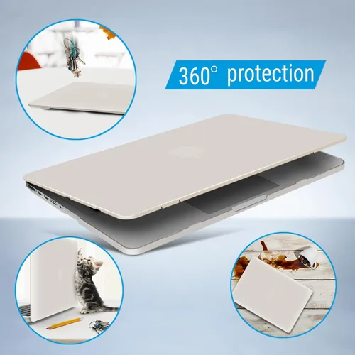Vista 75 de IBENZER - Compatible con Funda para MacBook Pro de 13 Pulgadas 2015 2014 2013 Finales 2012 A1502 A1425, Carcasa Rígida con Cubierta para Teclado