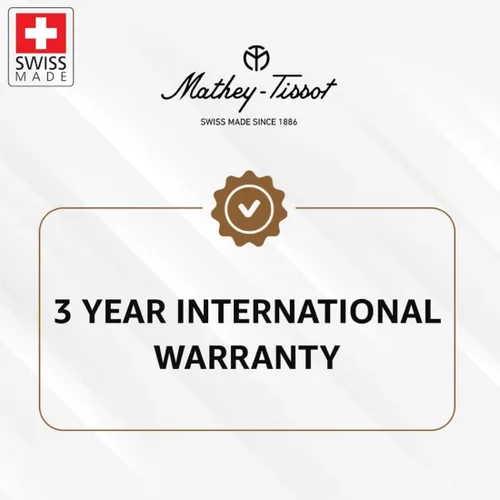 Vista 4 de Mathey-Tissot Rolly II Reloj de cristal para hombre H710PDI, Oro