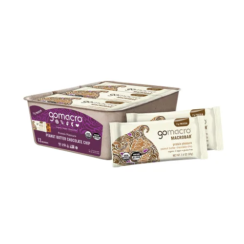 Vista 13 de Barritas de proteína GoMacro veganas y orgánicas