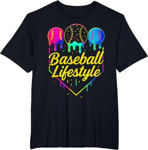 Vista 42 de Baseball Life Style 101 - Camiseta de béisbol para jóvenes
