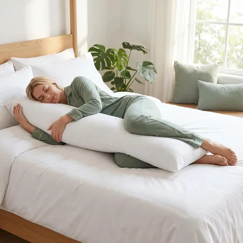 Vista 4 de Zituop Almohada de cuerpo completo en paquete al vacío 150x50cm, funda de almohada de cuerpo para adultos de anime, almohada larga de cuerpo