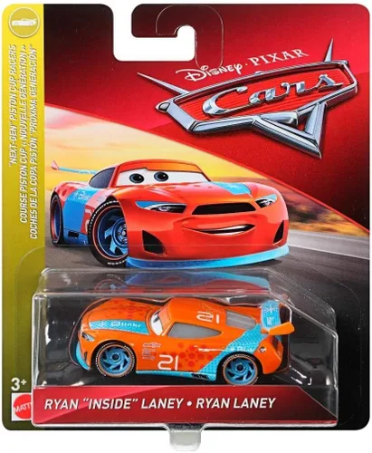 Vista 4 de Disney/Pixar Cars 3 Ryan "en el interior" Laney vehículo.