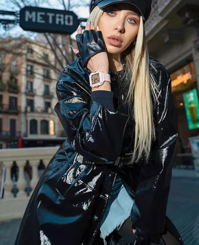 Vista 2 de CIGA Design Relojes para mujer Serie X - Machina, relojes mecánicos automáticos de moda, accesorios de muñeca de cristal de zafiro, analógicos
