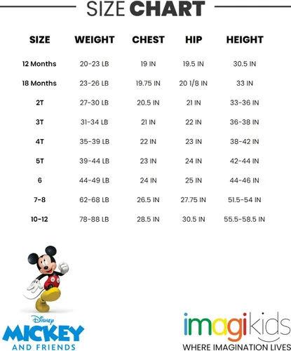 Vista 6 de Disney Mickey Mouse - Conjunto de traje de baño y camiseta de neopreno para bebés y niños pequeños