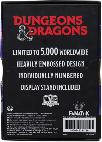 Vista 2 de Lingote de Dungeons & Dragons Spelljammer Adventures in Space Edición Limitada