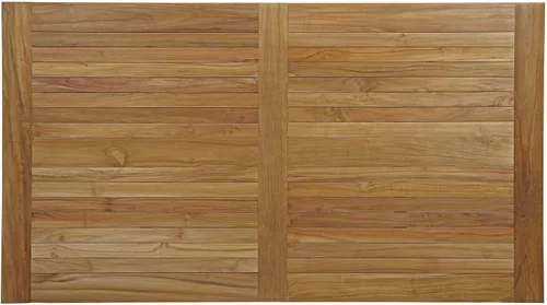 Vista 4 de Modway EEI-2717-NAT Marina Premium Grade A - Mesa de comedor de madera de teca para exteriores, 72 pulgadas, color natural