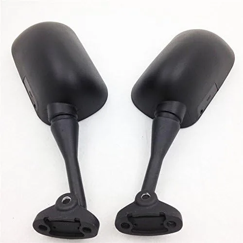 Vista 4 de Espejo de motocicleta para CBR 954 RR / 929 RR 2000-2003 Negro OEM Stock Style Racing Mirrors - Set izquierdo y derecho