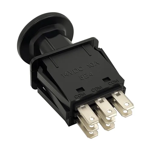 Vista 18 de 4174684 Interruptor de toma de fuerza de embrague de cortacésped, 8 terminales de 10 amperios, apto para cortacésped Dixie Chopper y compatible