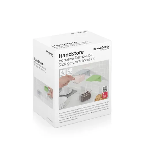 Vista 18 de Recipientes de Cocina Adhesivos Extraíbles Handstore InnovaGoods 2
