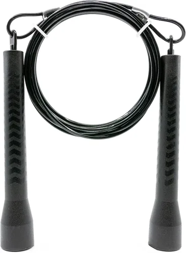 Vista 7 de Double Under Wonder Cuerda de saltar, cuerda de velocidad sin enredos, cuerda de velocidad ajustable para hombres, mujeres, entrenamiento de fitness
