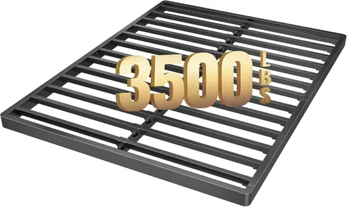 Vista 13 de ROIL Somier de 10 Pulgadas para Cama Individual, Somier Metálico Resistente con Funda de Tela, Capacidad Máxima de Peso de 3500 Libras, Fácil