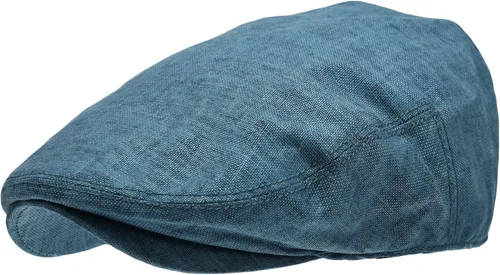 Vista 9 de Sombreros planos de lino para hombre Ivy Gatsby Summer Newsboy