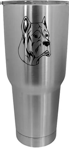 Vista 126 de Cairn Terrier - Vaso grabado con temática de perro, 30 onzas