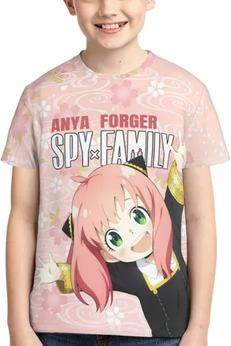 Vista 2 de Camiseta de manga corta con cuello redondo para niños y niñas lindas camisetas gráficas 3D para niños de 6 a 16 años