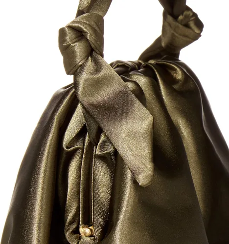 Vista 6 de The Drop lucyswhims - Bolso de Satén con Asa Anudada para Mujer